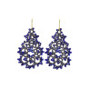 Boucles d’oreilles dentelle de frivolité -  Haute joaillerie textile
