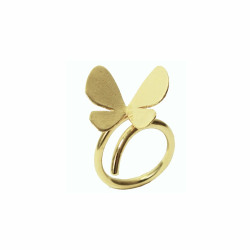 Bague Papillon en Argent 925 plaqué or – BRUNO DA ROCHA