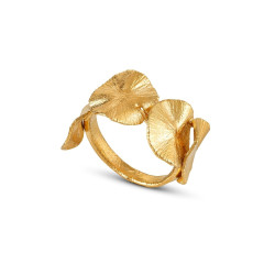 Bague Quatre Feuilles Nénuphar en Argent 925 – BRUNO DA ROCHA