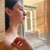 Boucles d’oreilles  losanges Argent 925 et émaux – BRUNO DA ROCHA
