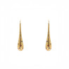 Boucles d’oreilles larmes argent 925 plaqué or & saphirs – Bruno Da Rocha