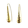 Boucles d’oreilles larmes argent 925 plaqué or & saphirs – Bruno Da Rocha