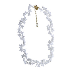 Collier de mariée en dentelle – Haute joaillerie textile  Instinct-ad