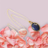 Collier CALLISTO AIGLE MARINE Aigue-marine