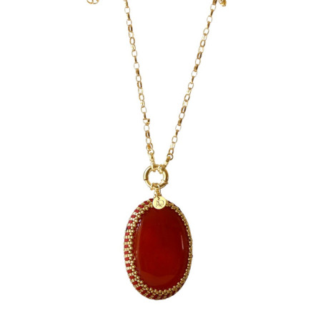 Collier CALLISTO Cornaline