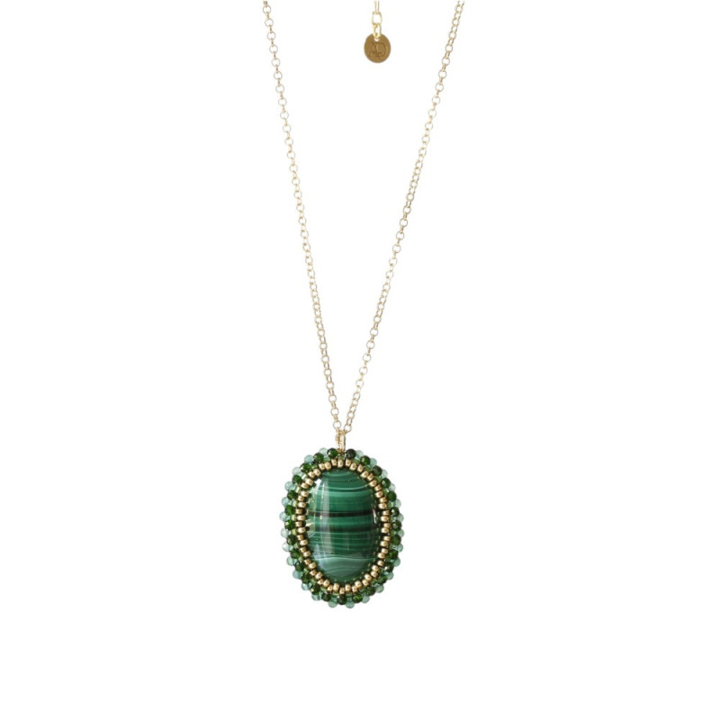 Collier CALLISTO Malachite