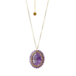 Collier CALLISTO Amethyste