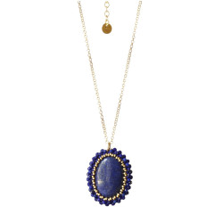 Collier CALLISTO Lapis-lazuli