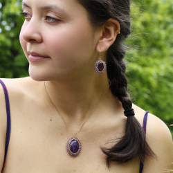 Boucles d'oreilles-lapis-lazuli-fait-main