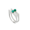 Bague AELA Calcédoine