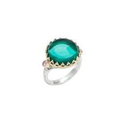 Bague SINGING Cristal turquoise