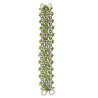 Bracelet Madeline en diopside fait main – Dentelle de frivolité