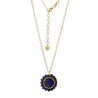 Collier en argent 925 plaqué or - lapis-lazuli – Fabrication française